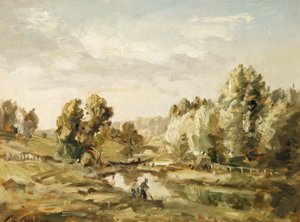 Stroud Kanaal, Gloucestershire door Philip Wilson Steer